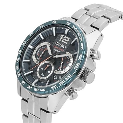 Seiko Erkek Kuvars Saat Paslanmaz Çelik Silikon Kayışlı