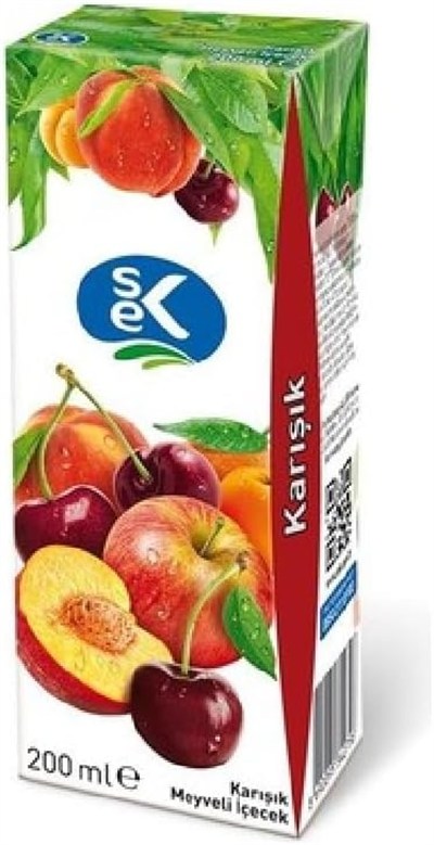 Sek Karışık Meyveli İçecek 200 ml