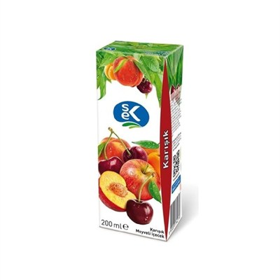 Sek Karışık Meyveli İçecek 200 ml