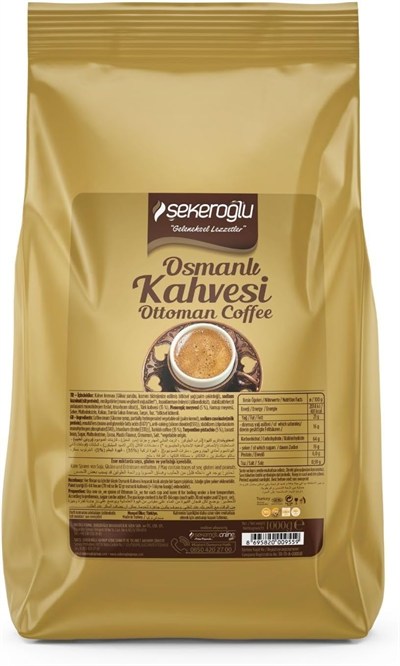 Şekeroğlu Osmanlı Kahvesi 1000 Gr