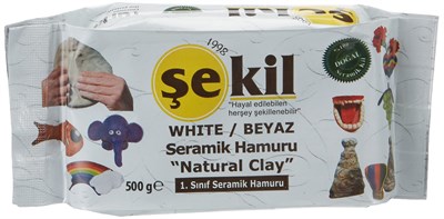 Şekil VK500BYZ Seramik Hamuru, 500 Gr.