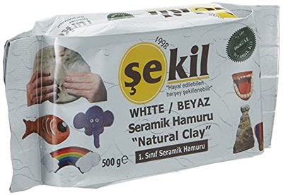 Şekil VK500BYZ Seramik Hamuru, 500 Gr.