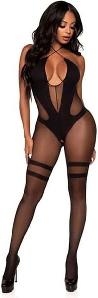 Seksi iç çamaşırı seks kadınlar için açık kasık iç çamaşırı erotik Bodysuit Crotchless Babydoll porno Bdsm Sexs dükkanı Cosplay Anime üniformaları Tek Beden
