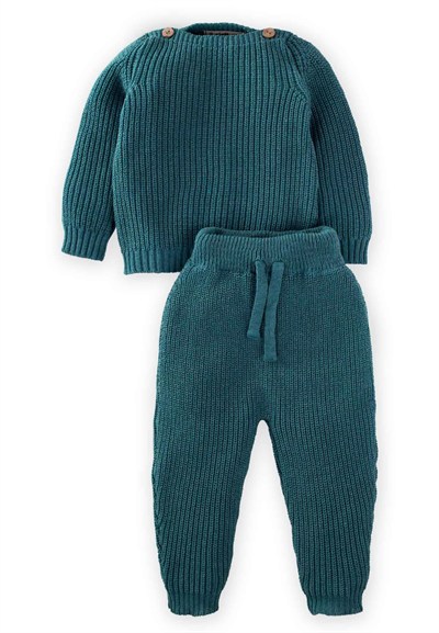 Selanik Triko Takım 1-5 Yaş İndigo Mavi