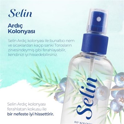 Selin Ardıç Kolonya Sprey 100 ml 2li paket - Seçenekler: Ardıç 2li paket, Ardıç
