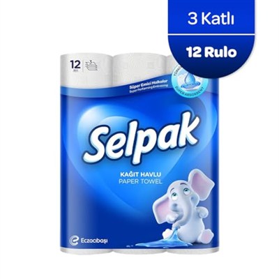 Selpak Kağıt Havlu 12li