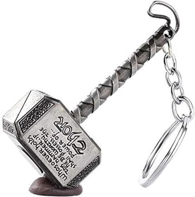 Senon Thor Çekiç Anahtarlık Karakter Anahtarlık Thor Çekici Erkek Çocuklar İçin Hediyelik