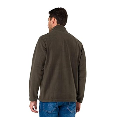 Şensel, Erkek Polar Mont, Haki -99E425- Cepli,Fermuarlı,Outdoor