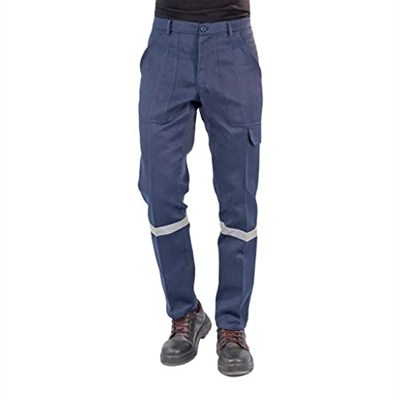 Şensel, Reflektörlü İş Pantolonu, Lacivert, Komando Cepli -101E445- Lacivert 2XL