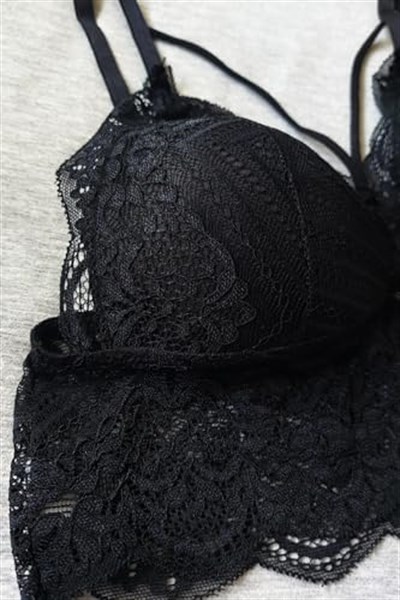 Sensu Kadın Dantelli Çapraz Askılı Bralet Büstiyer - Bra2026