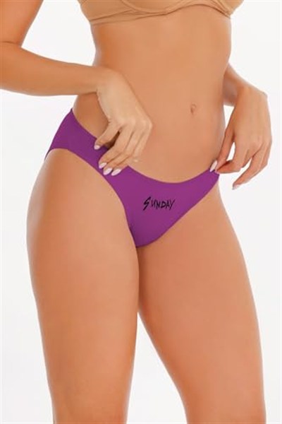 Sensu Kadın Gün Baskılı 7Li Ipli Bikini Külot