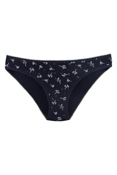 Sensu Kadın Günlük Pamuklu Külot Karışık Renkler Slip 5Li Paket Set Kts1102