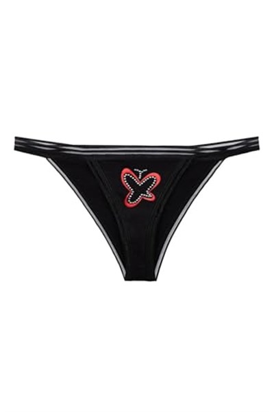 Sensu Kadın Pamuklu Taş Baskılı 3Lü Slip Külot Set - Kts3040