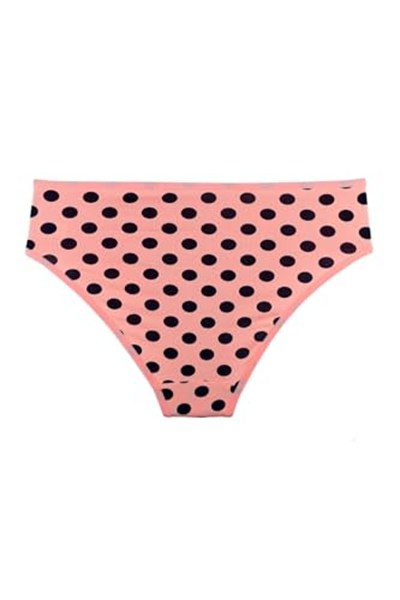 Sensu Kadın Puantiyeli Model Slip Külot 5Li Paket Set Kts1188