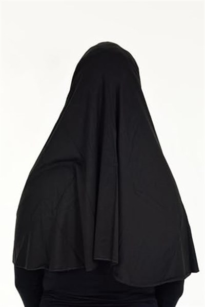 Sensu Peçeli Hazır Türban Pratik Şal Hijab Namaz Örtüsü