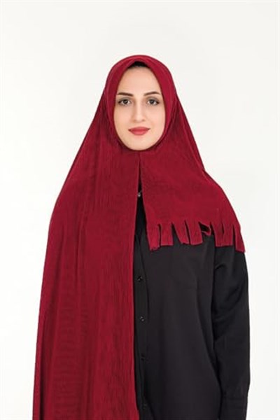Sensu Tesettür Pratik Piliseli Hazır Şal