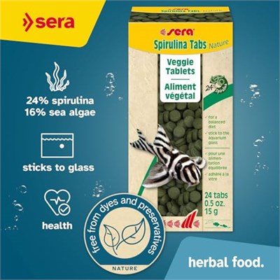 Sera Spirulina Tabs 24 Tablet