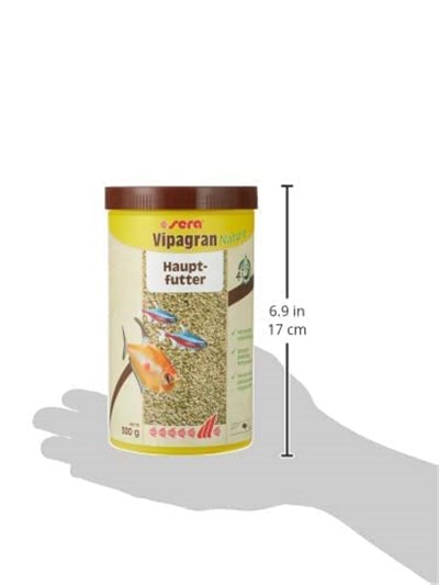 Sera Vipagran Balık Granül Yem 1000 ml / 300gr
