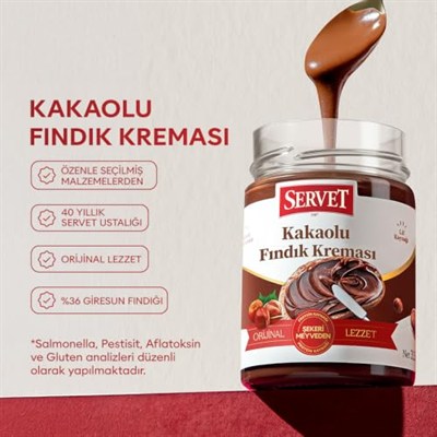 Servet Kakaolu Fındık Kreması 315 gr