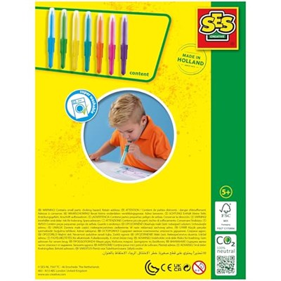 SES Creative yaratıcı airbrush renkli kalemler