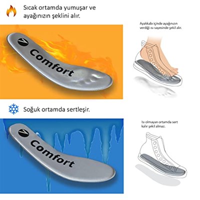 SG01 | Yumuşak Memory Foam Hafızalı, Günlük Ayakkabı Tabanı, Darbe Emici, Konforlu Iç Tabanlık