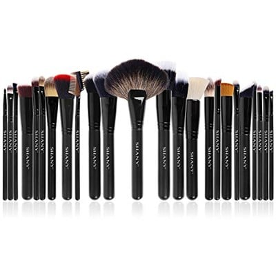 SHANY Masterpiece Pro İmza Fırça Seti - 24 parça El Yapımı Doğal/Sentetik Kıl Ahşap saplı