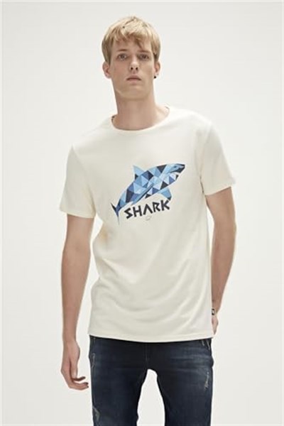 Shark Erkek T-Shirt - 23.01.07.024 Lacivert