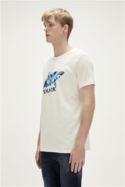 Shark Erkek T-Shirt - 23.01.07.024 Lacivert
