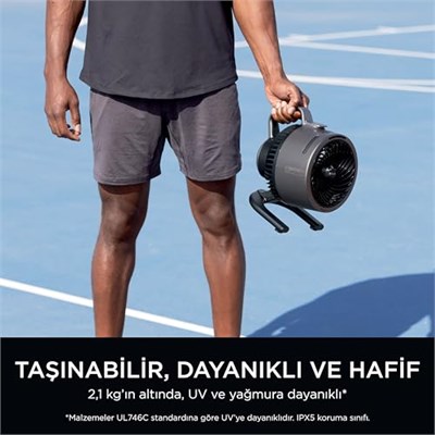 Shark Flexbreeze HydroGo Serinletici Buharlı Fan - Seçenekler: Flexbreeze HydroGO Karbon, Flexbreeze HydroGO...