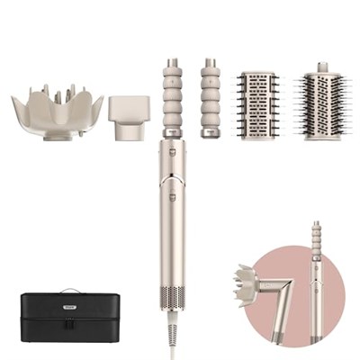 Shark FlexStyle 5-in-1 Saç Kurutma & Şekillendirme Sistemi - Stone HD446SLEU