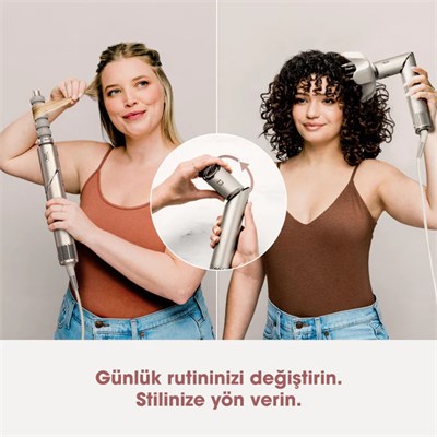 Shark FlexStyle 5-in-1 Saç Kurutma ve Şekillendirme Sistemi - Stone