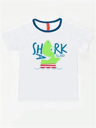 Shark Island Erkek Çocuk T-shirt Şort Takım