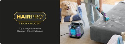 Shark StainStriker HairPro Pet Koltuk Yıkama ve Leke Çıkarma Makinesi