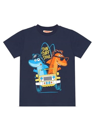 Shark Surf Erkek Çocuk T-shirt Şort Takım