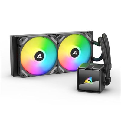 SHARKOON FAN SIVI SOĞ. AMD/INTEL ARGB S50 ARGB BLACK