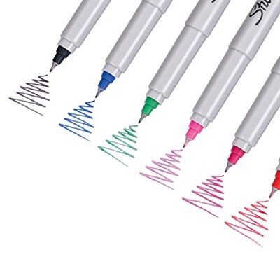 Sharpie Ultra Fine, Süper İnce Uç, Karışık 12li Paket