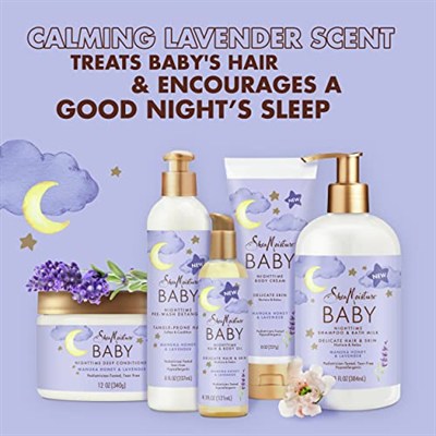 Shea Moisture Baby Gece Şampuanı Ve Banyo Sütü 384Ml
