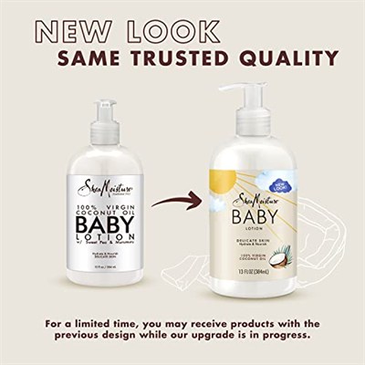 SHEA MOISTURE Baby%100 Saf Hindistan Cevizi Yağlı Bebek Losyonu 384ML
