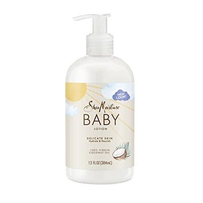 SHEA MOISTURE Baby%100 Saf Hindistan Cevizi Yağlı Bebek Losyonu 384ML