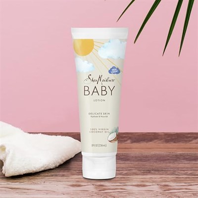 SHEA MOISTURE Baby%100 Saf Hindistan Cevizi Yağlı Bebek Losyonu 237ML