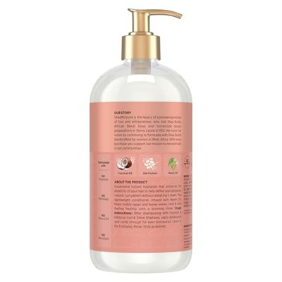 Shea Moisture Coconut & Hibiscus Bukle Kontrolü ve Parlaklık Saç Kremi 710ML