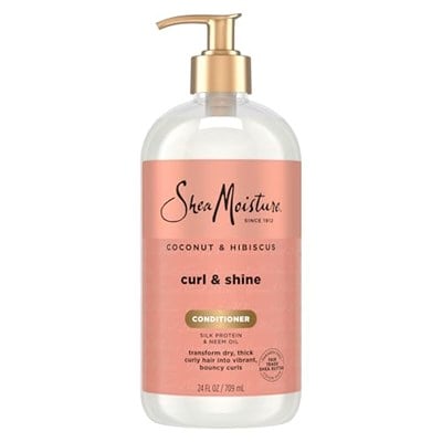 Shea Moisture Coconut & Hibiscus Bukle Kontrolü ve Parlaklık Saç Kremi 710ML