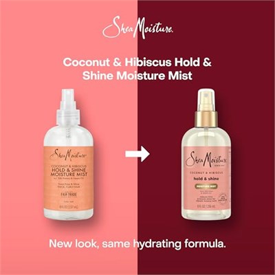 SheaMoisture Coconut & Hibiscus Tutuş ve Parlaklık İçin Nemlendirici Saç Spreyi 237 ml