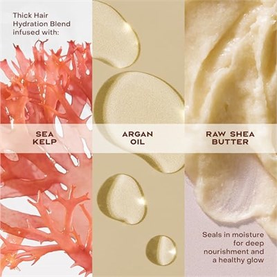 SheaMoisture Kuru, Hasarlı Saç Kremi, Shea Tereyağı Silikonsuz Saç Kremi, Kıvırcık Saçlar için, 13 oz