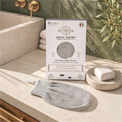 Shifa Bagno Bio Keten Banyo Kesesi