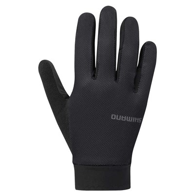 SHIMANO Unisex Yetişkin Ws Explorer FF Eldiven, Siyah, Tek Beden