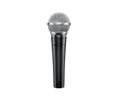 Shure SM58 Kardiyot Dinamik Vokal Mikrofonu, 25 XLR Kablo, Pnömatik Şok Montajı, Dahili Pop Filtreli Küre Örgü Izgara, A25D Mikrofon Klipsi, Saklama Çantası, 3-pin XLR Konnektör (SM58-CN)