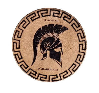 SI VIS PACEM PARABELLUM Deri PEÇ - Arma - Patch