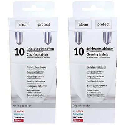 SIEMENS 2li paket temizlik tableti, / Bosch/Neff/Gaggenau kahve makineleri için, 00311769, TZ60001,310575, TCZ6001 yerine geçer