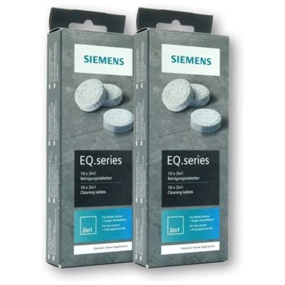 Siemens, Kahve makineleri için temizleme tabletleri, TZ80001, 2 paket